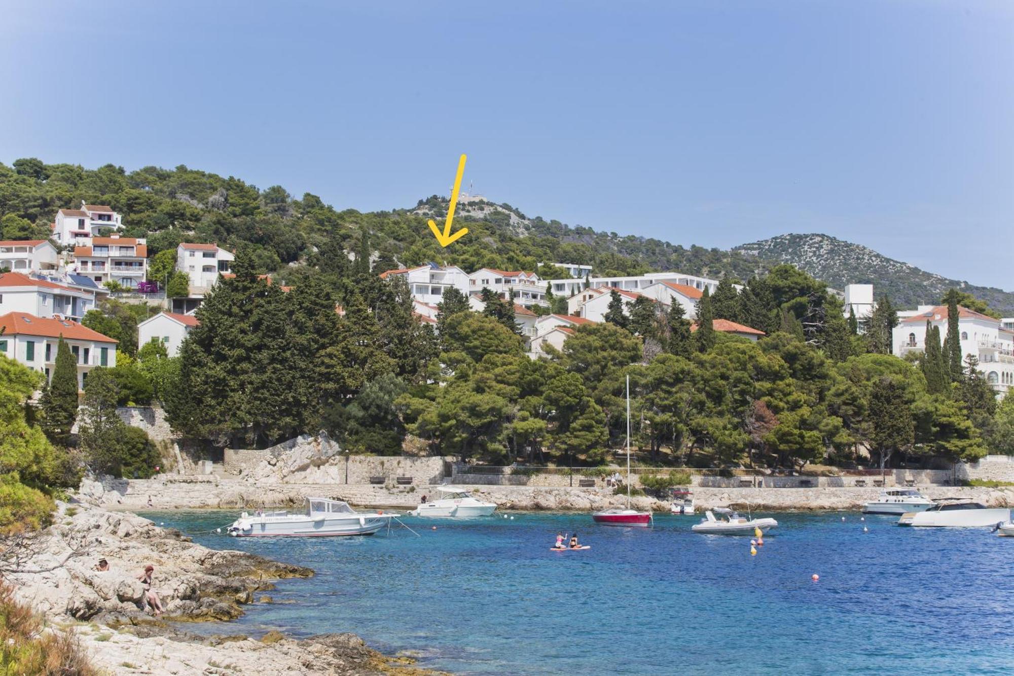 Appartamento Palazzo Lucija Hvar Town Esterno foto